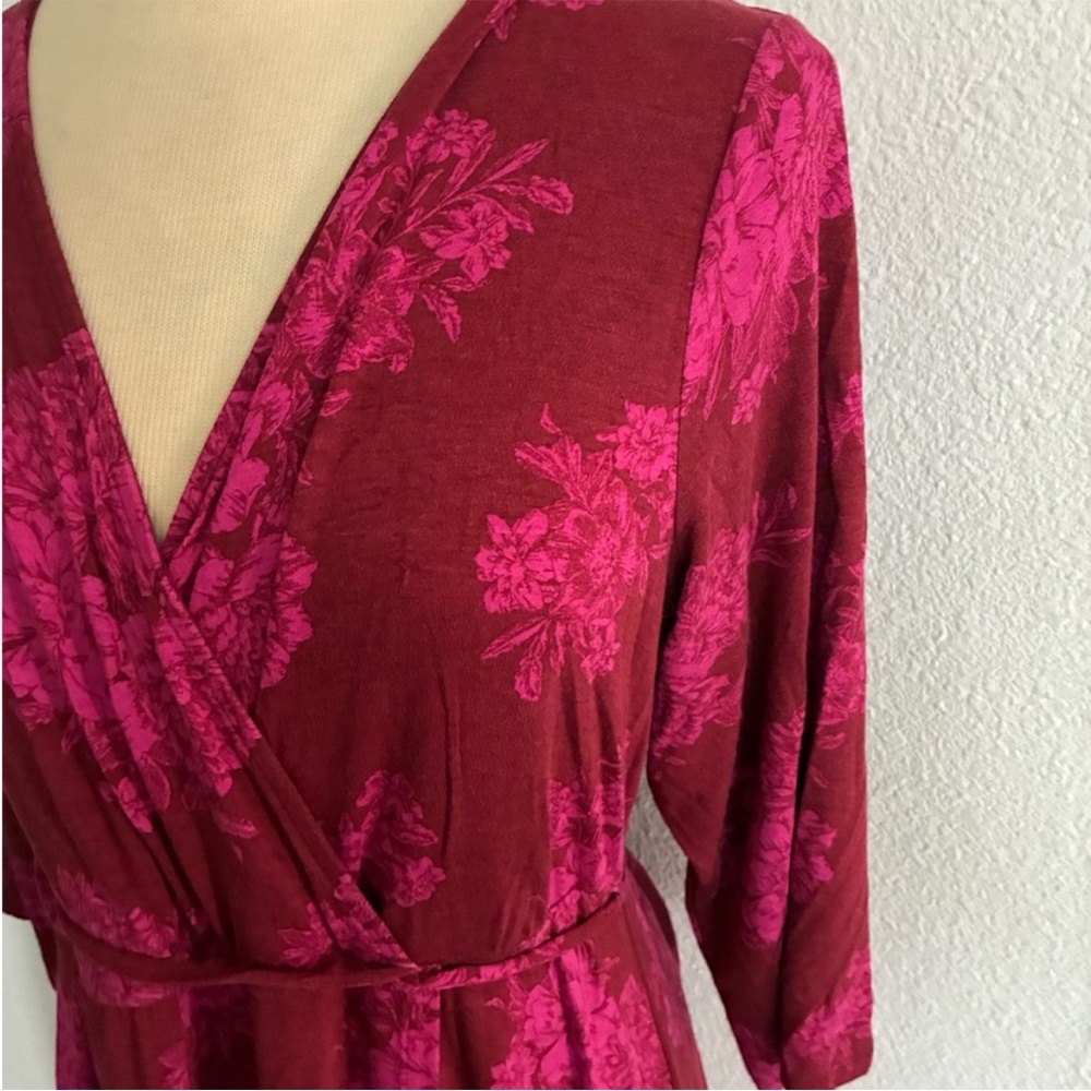 Torrid faux wrap dress - Picture 2 of 8